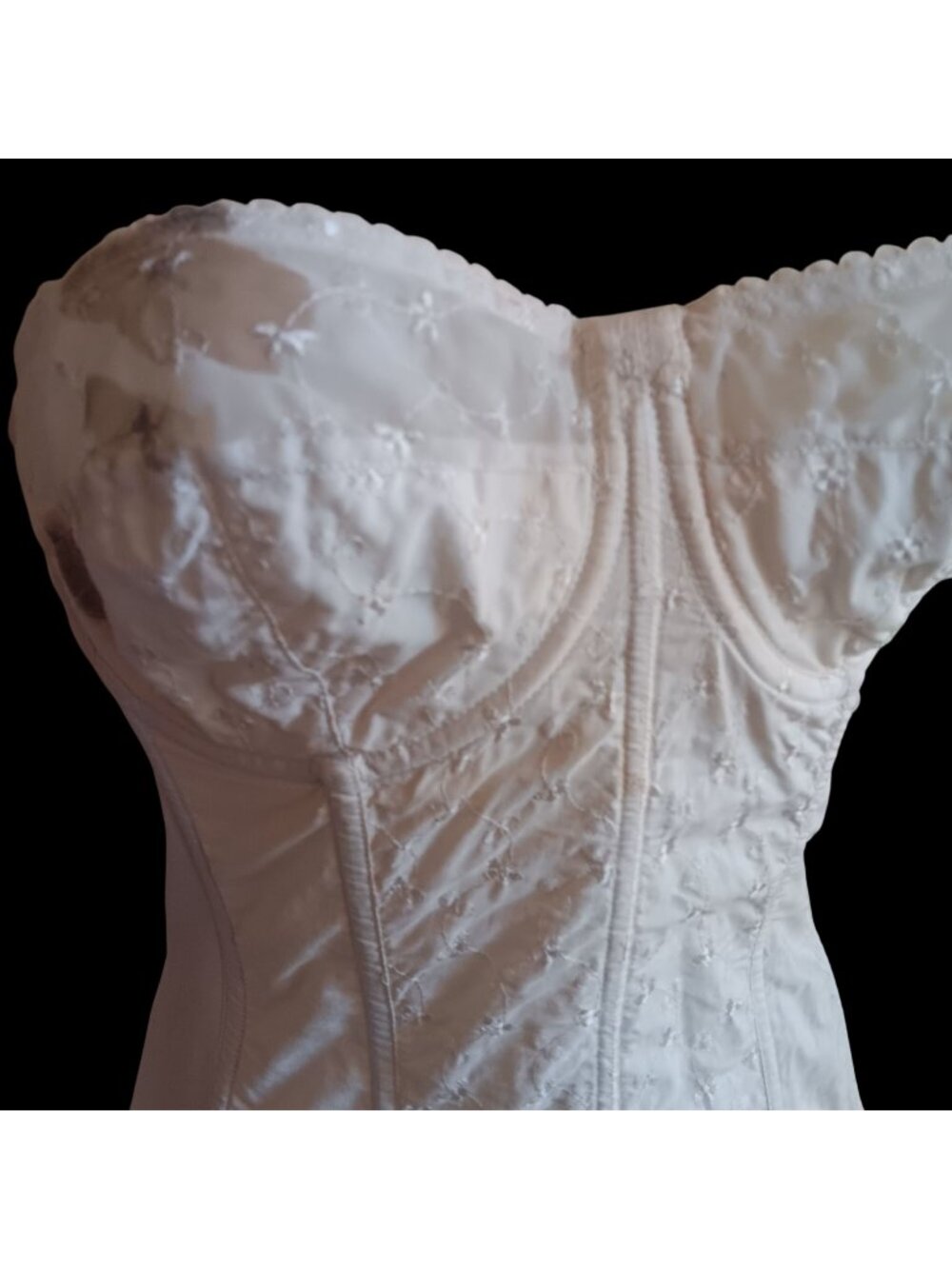 Charmode 1950's Garters Glam Fetish Goth TopVintage Corset Bustier 36 Women's